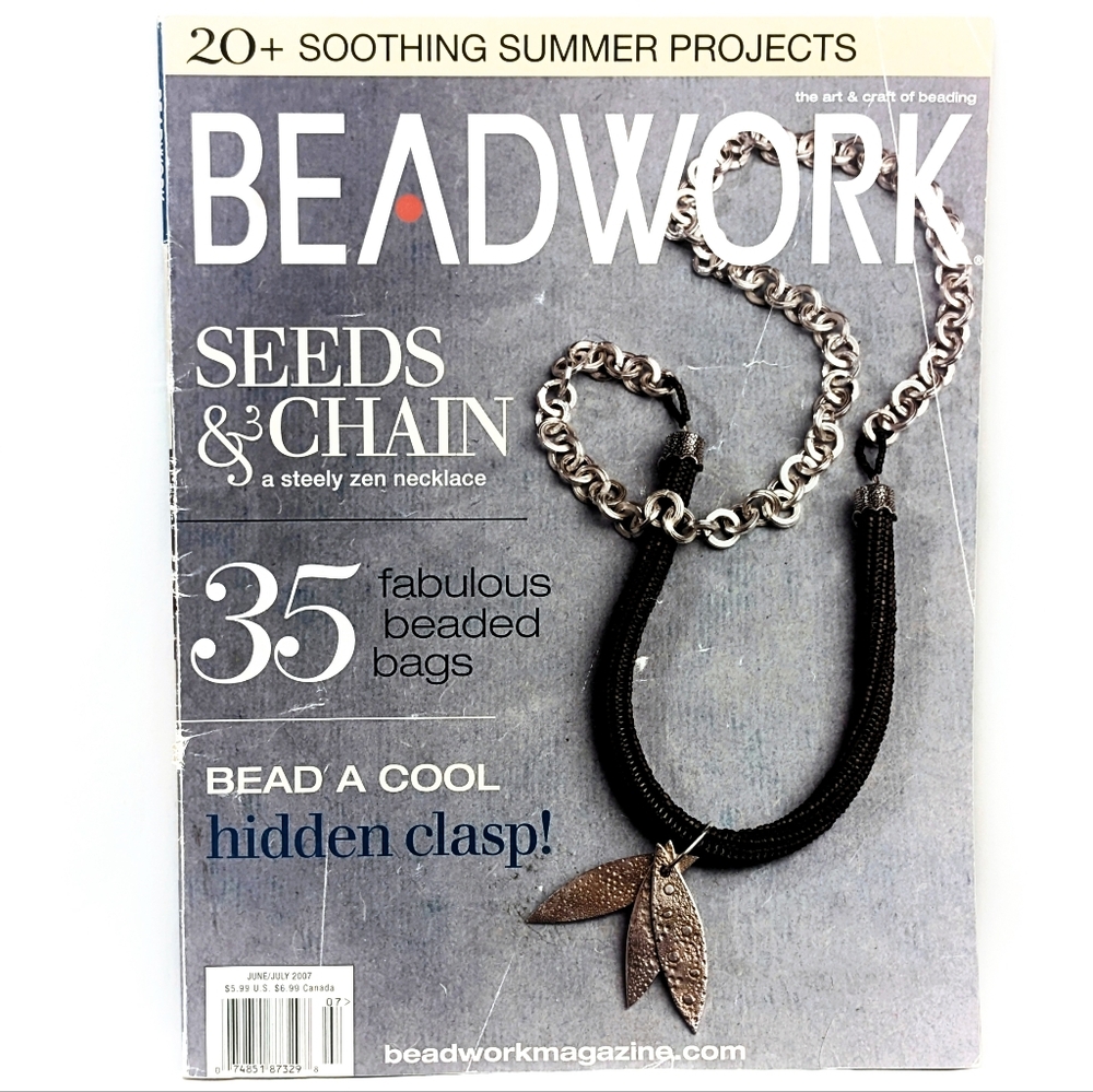 Beadwork Magazine – June/July 2007 | Seeds & Chain – 35 Beaded Bags